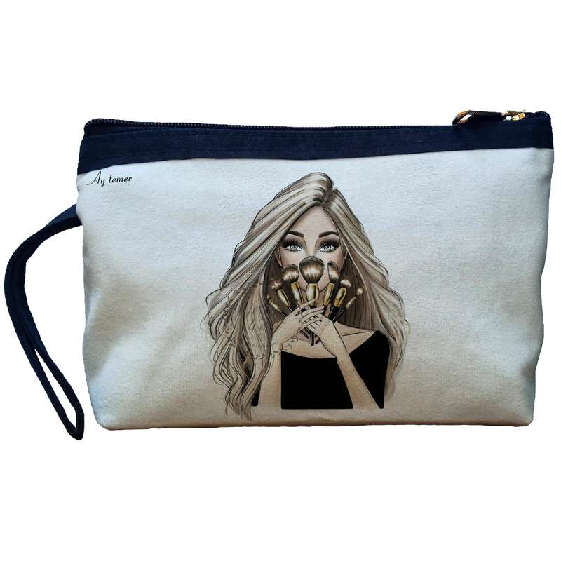 کیف لوازم آرایش زنانه آی تمر مدل میکاپ آرتیست کد 135