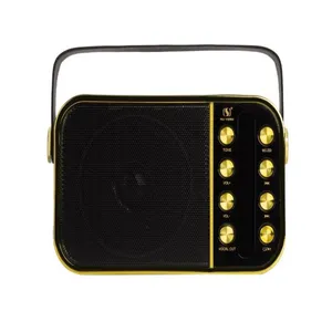 اسپیکر بلوتوثی قابل حمل مدل Karaoke ys-108 به همراه میکروفون