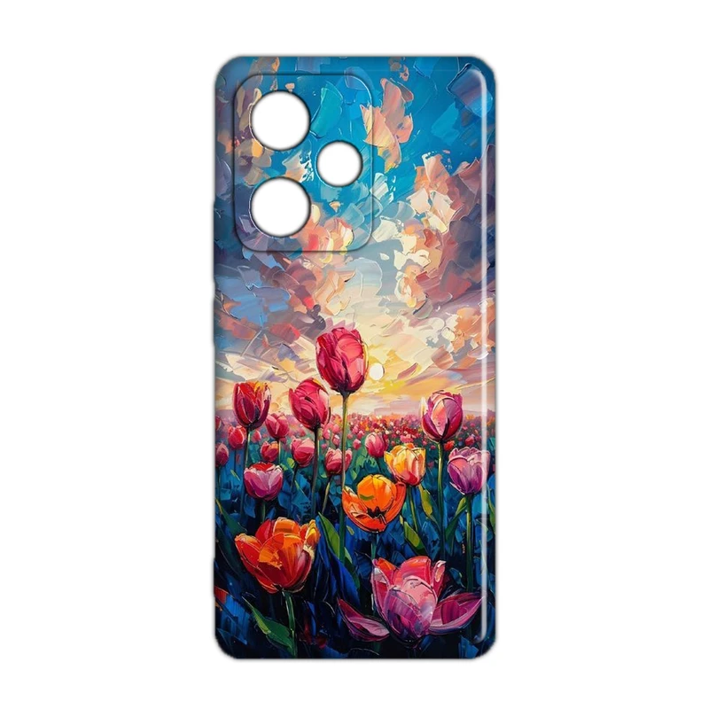 کاور مدل گل کد 337 مناسب برای گوشی موبایل شیائومی Redmi 13