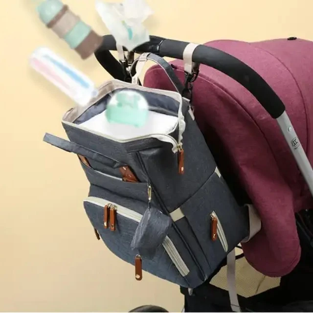 عکس شماره 6 : کوله پشتی لوازم کودک مدل چند منظوره