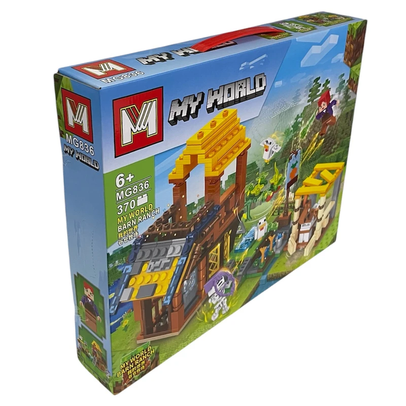 ساختنی ۳۷۰ تکه ام مدل ماینکرافت 