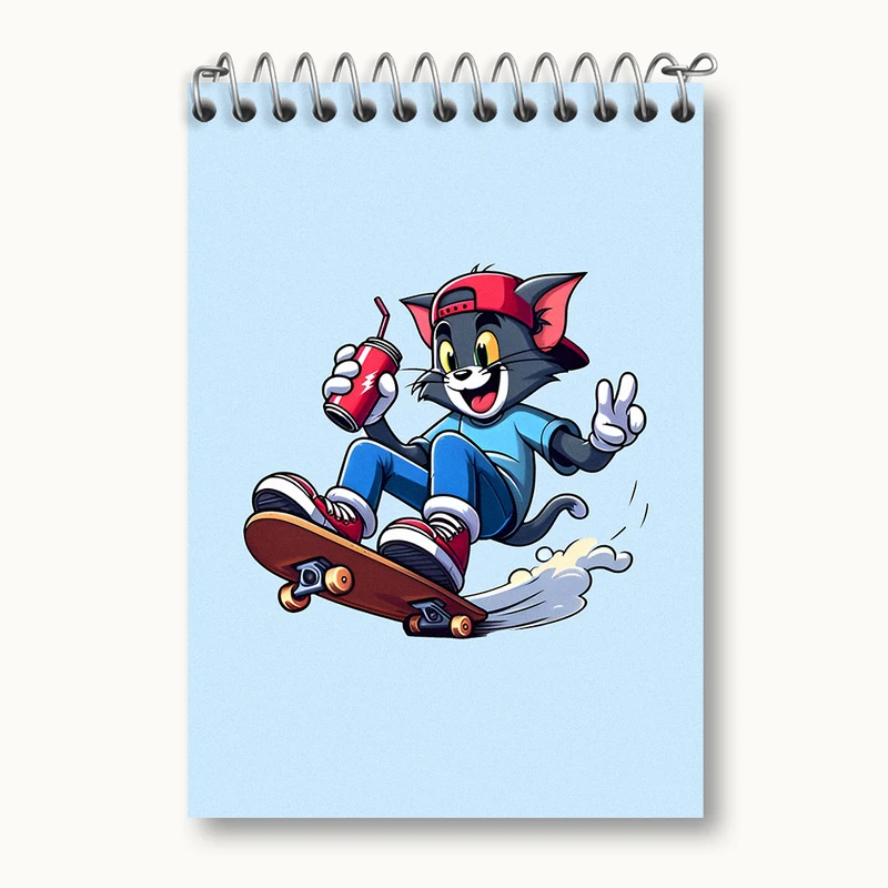 دفتر یادداشت 50 برگ خندالو طرح تام (Tom) کد N5751