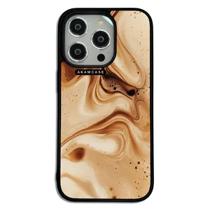 AKAM AMC-WA14PRO-COFFEE-3 Cover For Apple iPhone 14 Pro