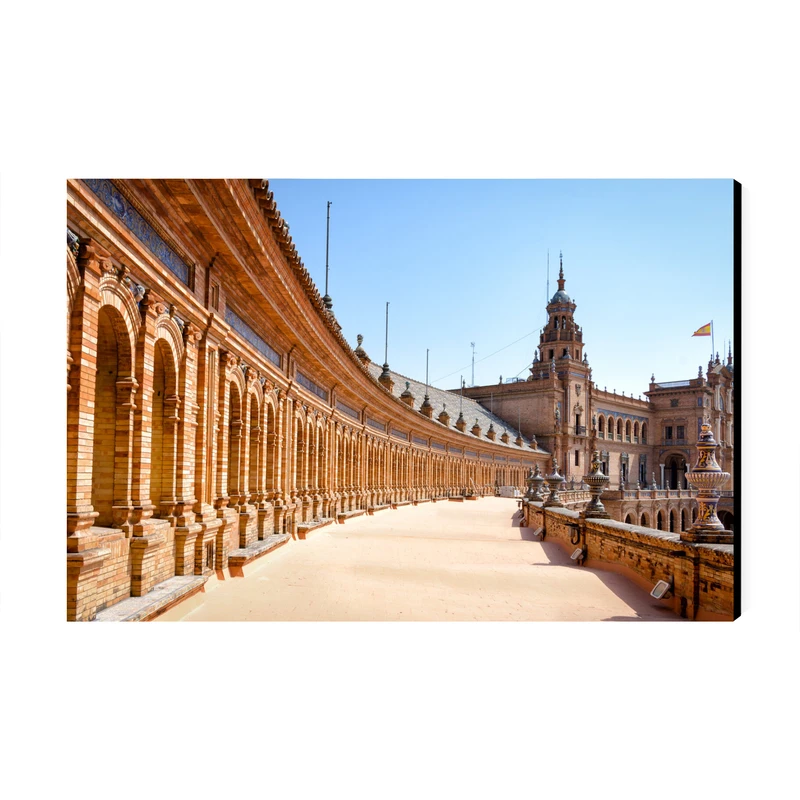 تابلو شاسی عرش طرح گردشگری اسپانیا مدل پلازا د اسپانا کد As6416