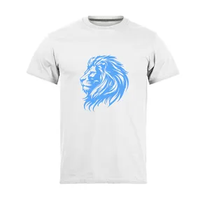 تی شرت آستین کوتاه مردانه مدل Lion کد 0454
