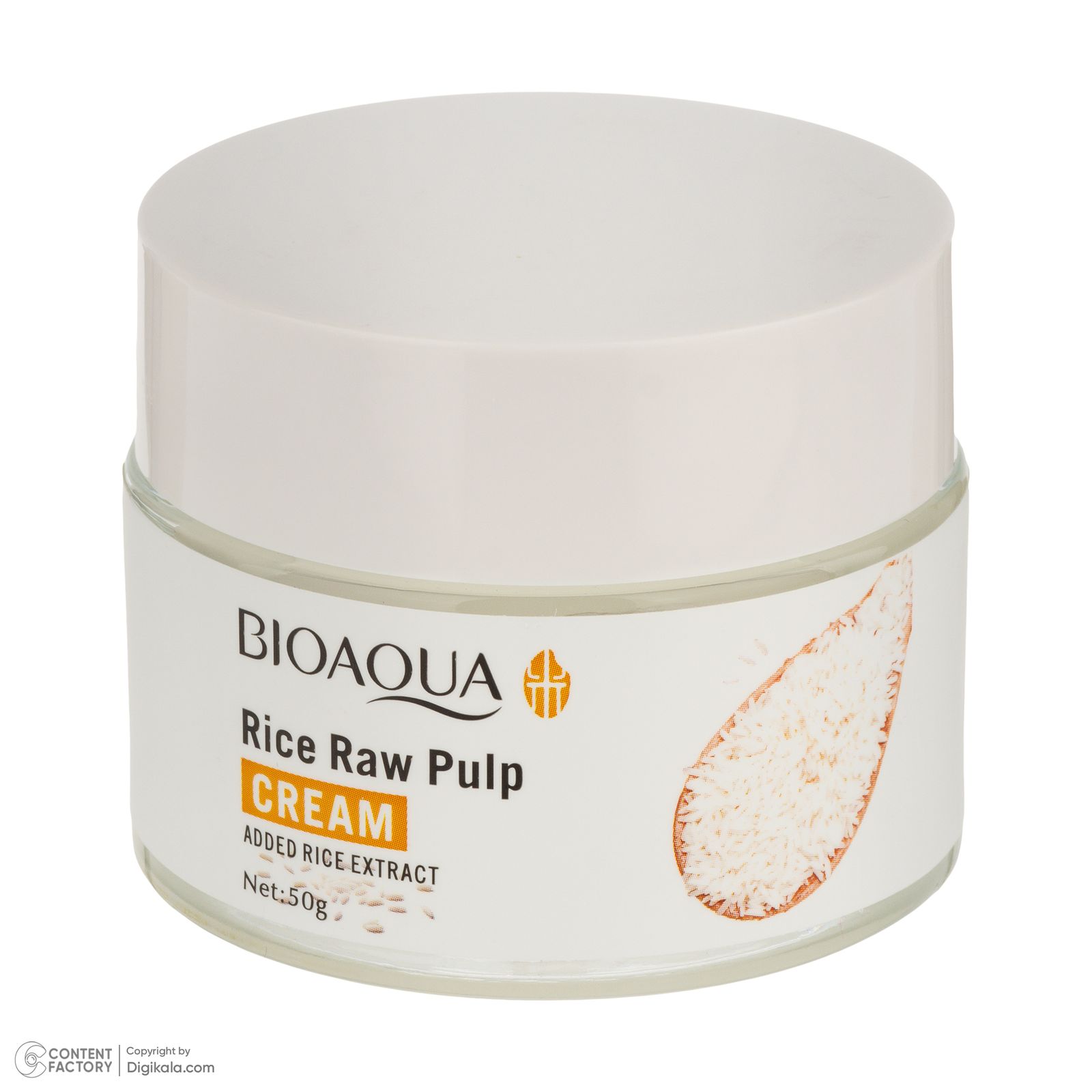کرم مرطوب کننده صورت بی آکوا مدل Rice Raw مناسب برای انواع پوست وزن 50 گرم - - 2