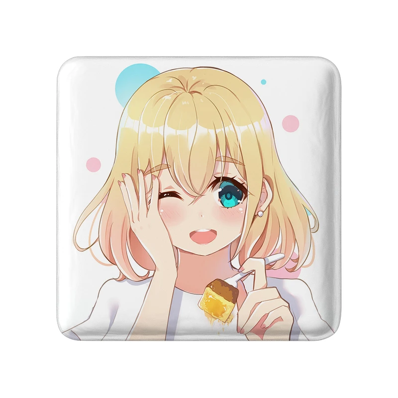 پیکسل خندالو طرح مامی انیمه کانوجو اوکاری مدل مربعی کد 34801