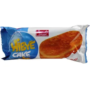 کیک وانیلی بیضی شیرین عسل - 50 گرم بسته 20 عددی