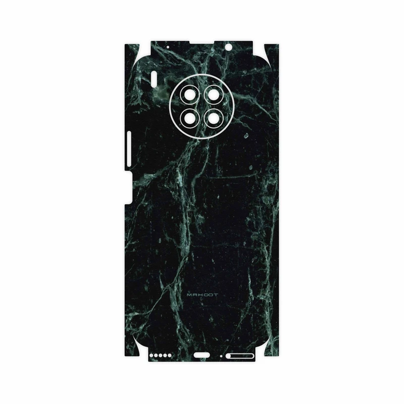 برچسب پوششی ماهوت مدل Graphite-Green-Marble-FullSkin مناسب برای گوشی موبایل آنر 50 Lite