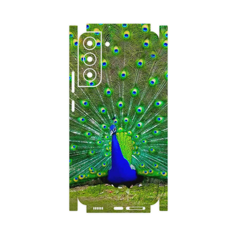 برچسب پوششی ماهوت مدل Peacock-FullSkin مناسب برای گوشی موبایل سامسونگ Galaxy S22 Plus 5G