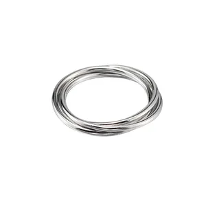 انگشتر نقره زنانه مدل حلقه پیچ کد 5647