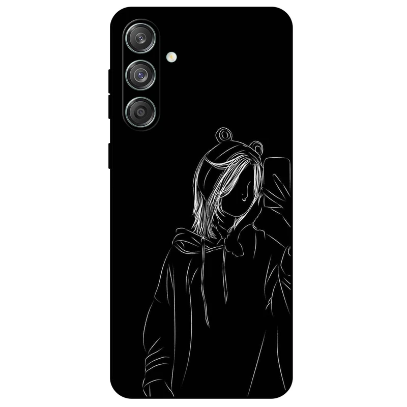 کاور مگافون طرح دخترانه مدل 1841 مناسب برای گوشی موبایل سامسونگ Galaxy M55 5G