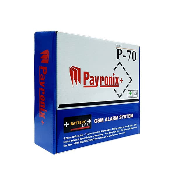 سیستم دزدگیر سیم کارتی پایرونیکس مدل P70