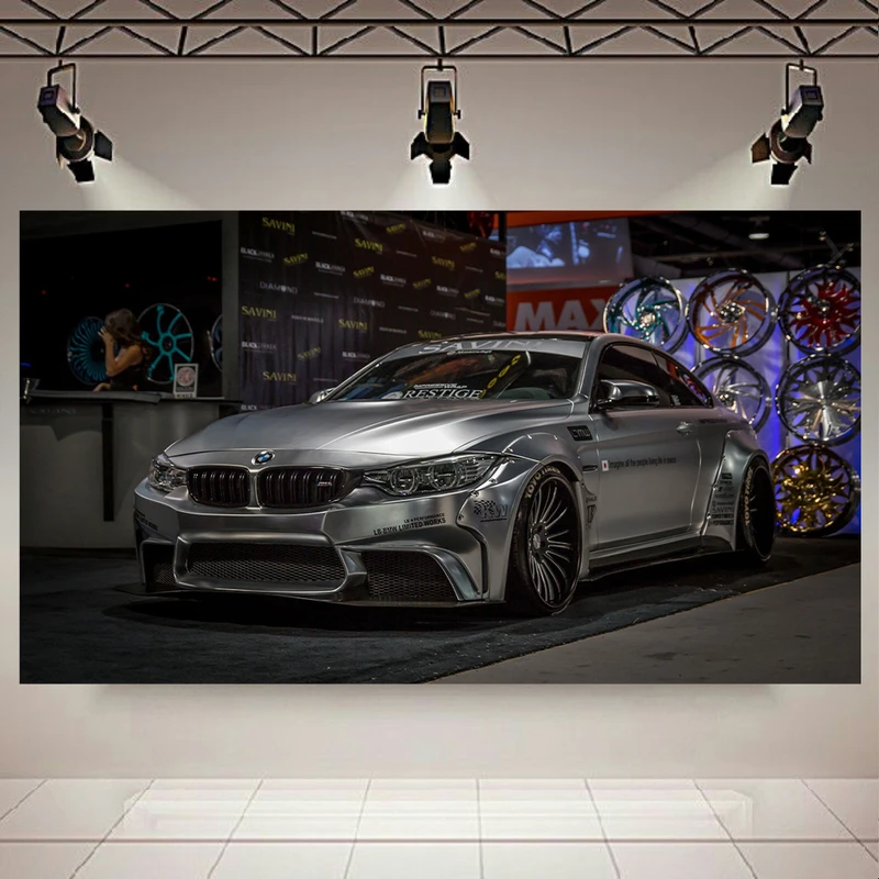 تابلو بوم طرح ماشین مدل بی ام و M4 کد AR5000