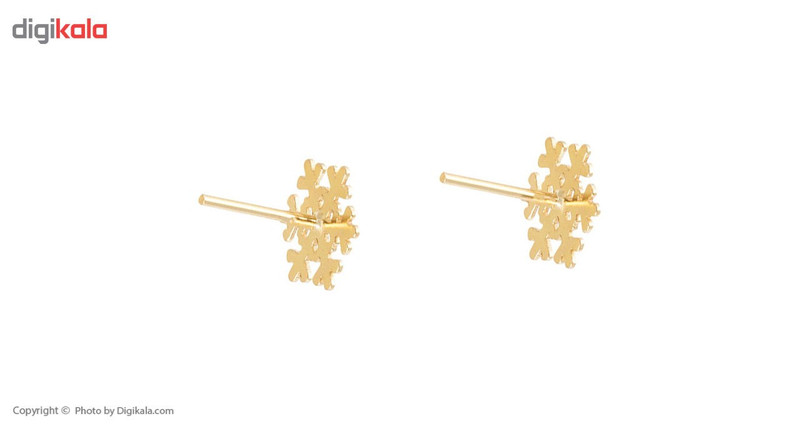 گوشواره طلا 18 عیار زنانه ماهک مدل ME0669 - 3
