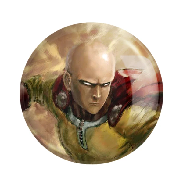 مگنت خندالو طرح سایتاما انیمه مرد تک مشتی One Punch Man کد 11368