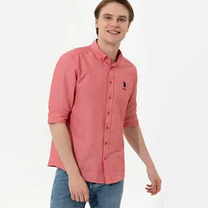 پیراهن آستین بلند مردانه یو اس پولو مدل 50254188-VR030