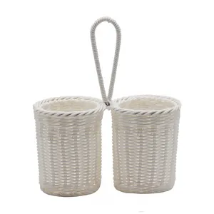 جا قاشقی مدل حصیری 2 قلو کد 2356