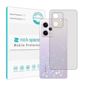Transparent Rockspace HyGEL model phone back protector suitable for Xiaomi Redmi Note 12 Discovery Edition mobile phone