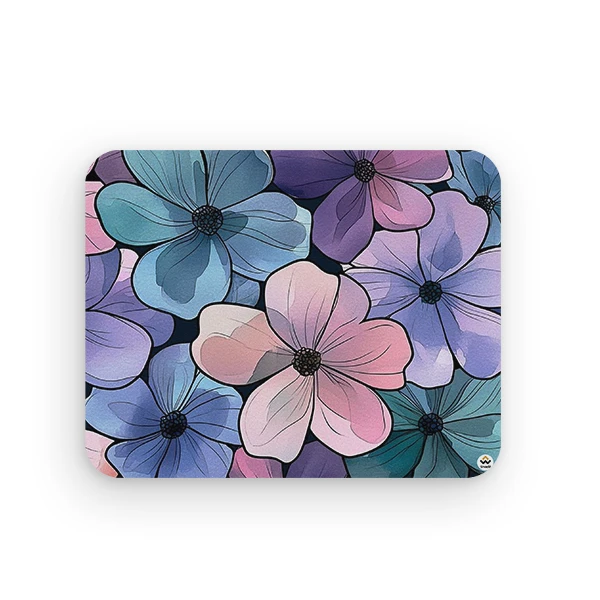 ماوس پد شادیت مدل پترن گل کد242 سایز 19*24 سانتی متر