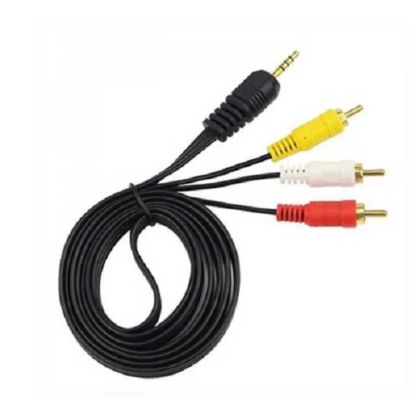 عکس شماره 2 : کابل تبدیل 1 به 3 دی-نت مدل 3rca طول 1.5 متر