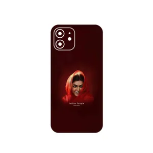 MAHOOT Portrait of an Indian Woman Cover Sticker for Apple iPhone 12