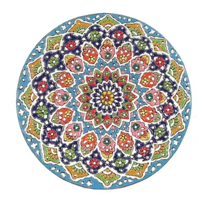 بشقاب میناکاری کد 14