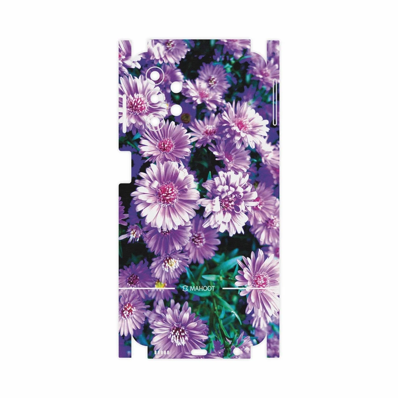 برچسب پوششی ماهوت مدل Purple-Flower-FullSkin مناسب برای گوشی موبایل سامسونگ Galaxy A32 5G