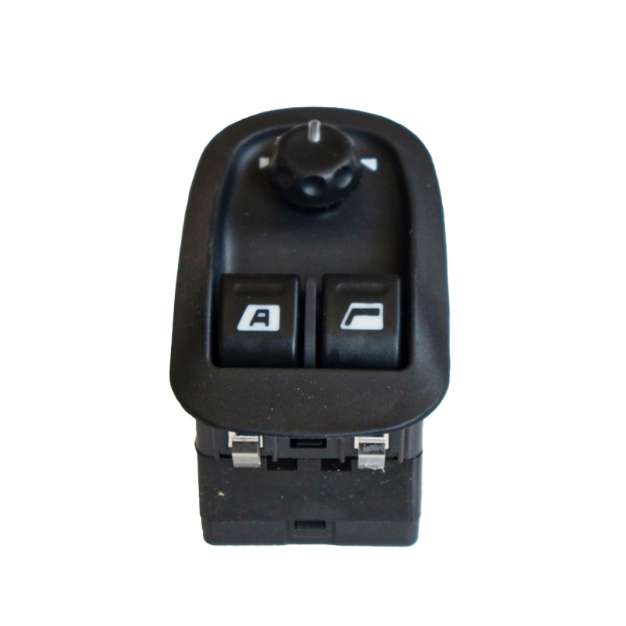 کلید شیشه بالابر دو سوکت تنظیم آینه خودرو دیاکو کد 1080 مناسب برای پژو 206 T5