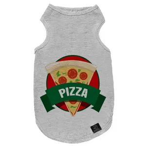 لباس سگ و گربه 27 طرح Pizza کد MH258 سایز XL