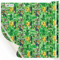 کاغذ کادو صدفی طرح ماینکرافت بسته 2 عددی