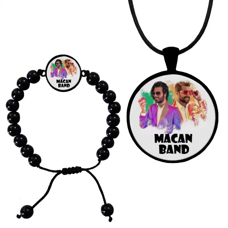 نیم ست مدل گروه موسیقی ماکان بند کد 100