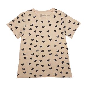 تی‌شرت آستین کوتاه دخترانه لوپیلو کد 6411