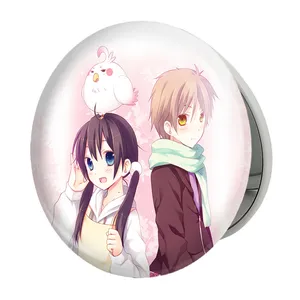 آینه جیبی خندالو طرح موچیزو و تاماکو انیمه فروشگاه تاماکو مدل تاشو کد 24291 