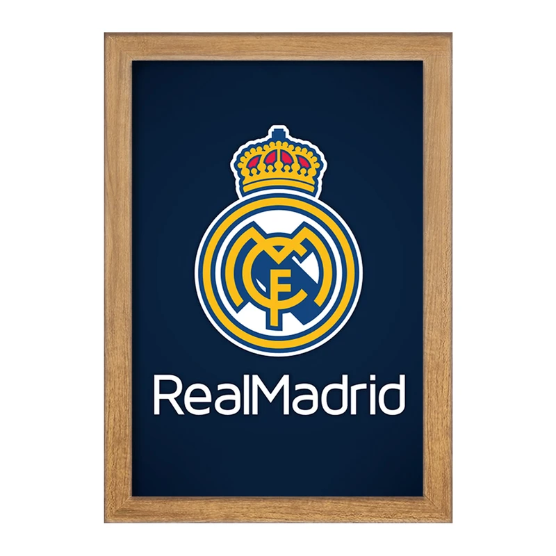 تابلو خندالو مدل باشگاه رئال مادرید Real Madrid  کد 2070