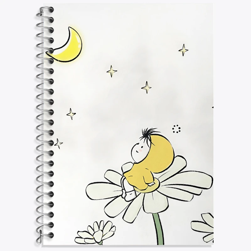 دفتر نت موسیقی 50 برگ خندالو طرح کودکانه کیوت کد N3265