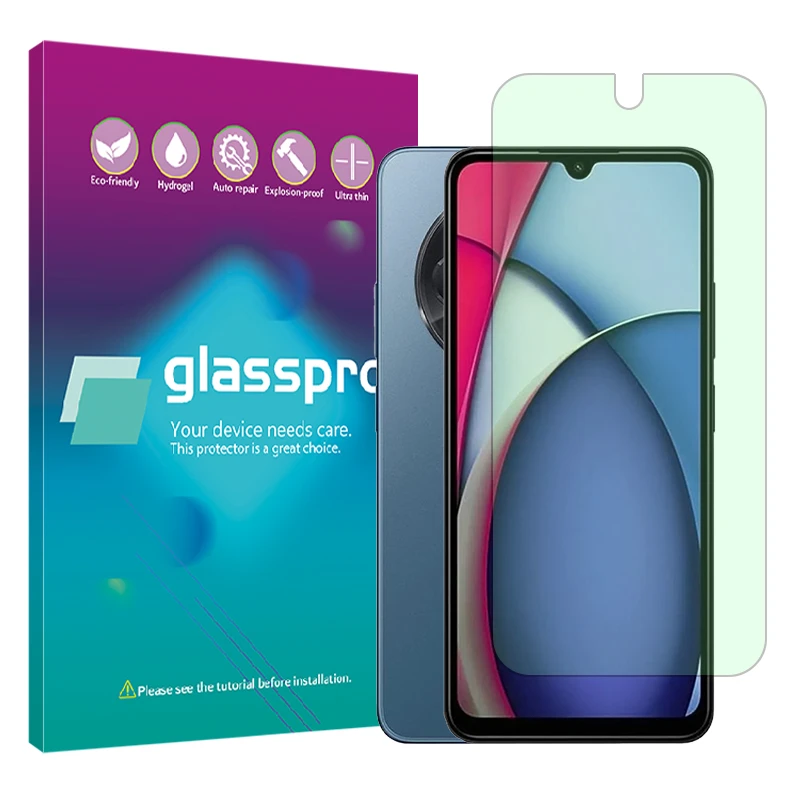 محافظ صفحه نمایش حفاظت از نور سبز گلس پرو مدل Eye Care مناسب برای گوشی موبایل شیائومی Redmi A3 Pro