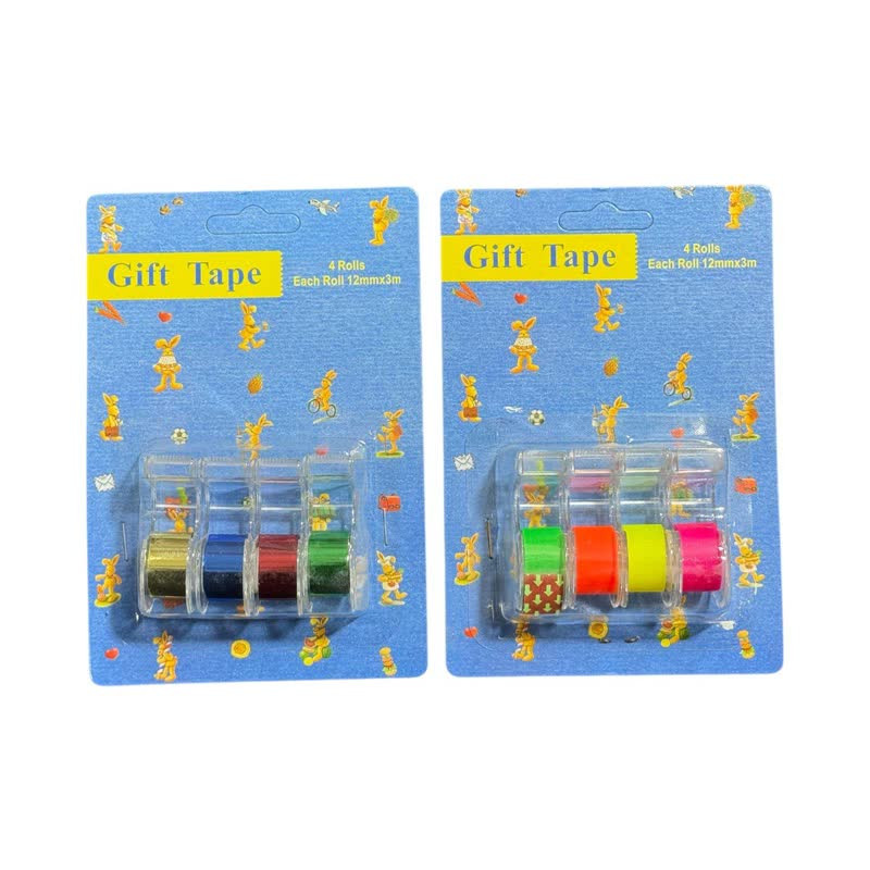 چسب نواری مدل واشی کد E-1010 عرض 1سانتی متر بسته 2 عددی