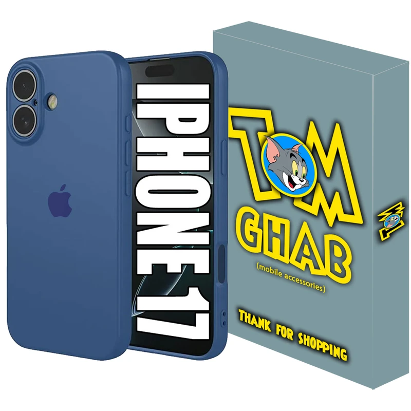 کاور تام قاب مدل سیلیکونی CLK طرح محافظ لنز مناسب برای گوشی موبایل اپل iPhone 17