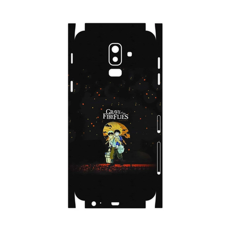 برچسب پوششی ماهوت مدل Grave of the Fireflies-FullSkin مناسب برای گوشی موبایل سامسونگ Galaxy J8