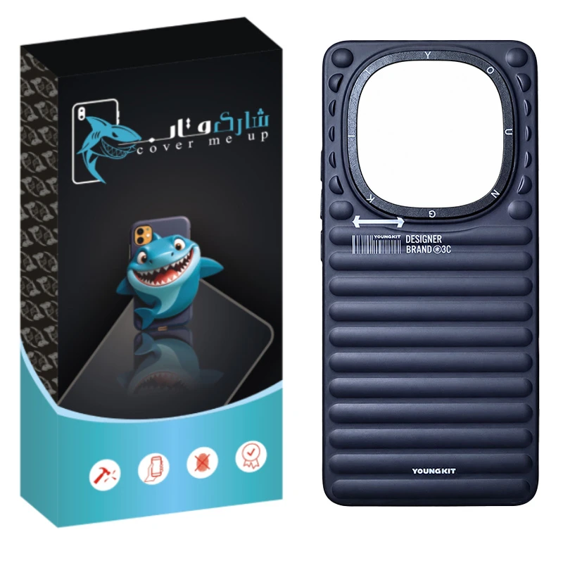 کاور شارک قاب مدل یانگ کیت مناسب برای گوشی موبایل شیائومی Redmi Note 15 4G