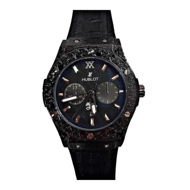 ساعت مچی عقربهای مردانه مدل hub02 ساعت مچی عقربهای مردانه مدل hub02