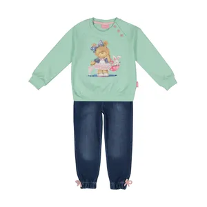 ست سویشرت و شلوار دخترانه بانی نو مدل 2191168-41