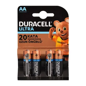  باتری قلمی دوراسل مدل Ultra بسته 4 عددی