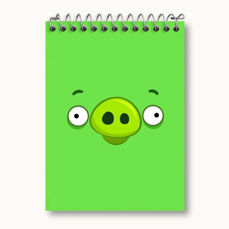 دفتر یادداشت 50 برگ خندالو مدل لئونارد پرندگان خشمگین Angry Birds کد 13853