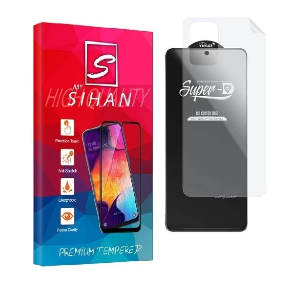محافظ صفحه نمایش مای سیحان مدل 2SN مناسب برای گوشی موبایل شیائومی Redmi Note 10 4G به همراه محافظ پشت گوشی