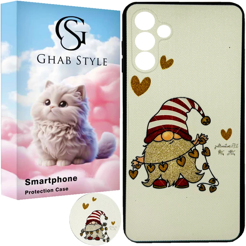 کاور قاب استایل مدل Sport مناسب برای گوشی موبایل سامسونگ Galaxy A13 5G/ Galaxy A04s / Galaxy M23 به همراه پاب سوکت