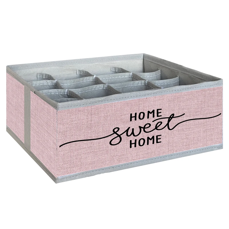 نظم دهنده مدل لباس زیر و جوراب طرح لینن HOME SWEET HOME کد ORG16