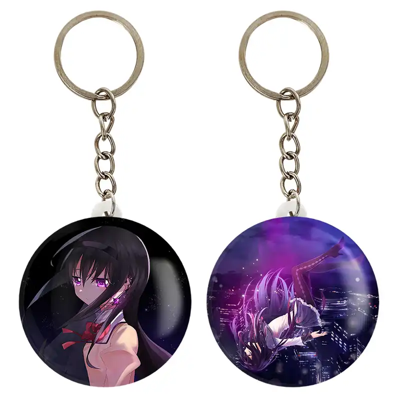 جاکلیدی خندالو مدل همورا اکامی انیمه مجیک مادوکا کد 1841618417 مجموعه 2 عددی