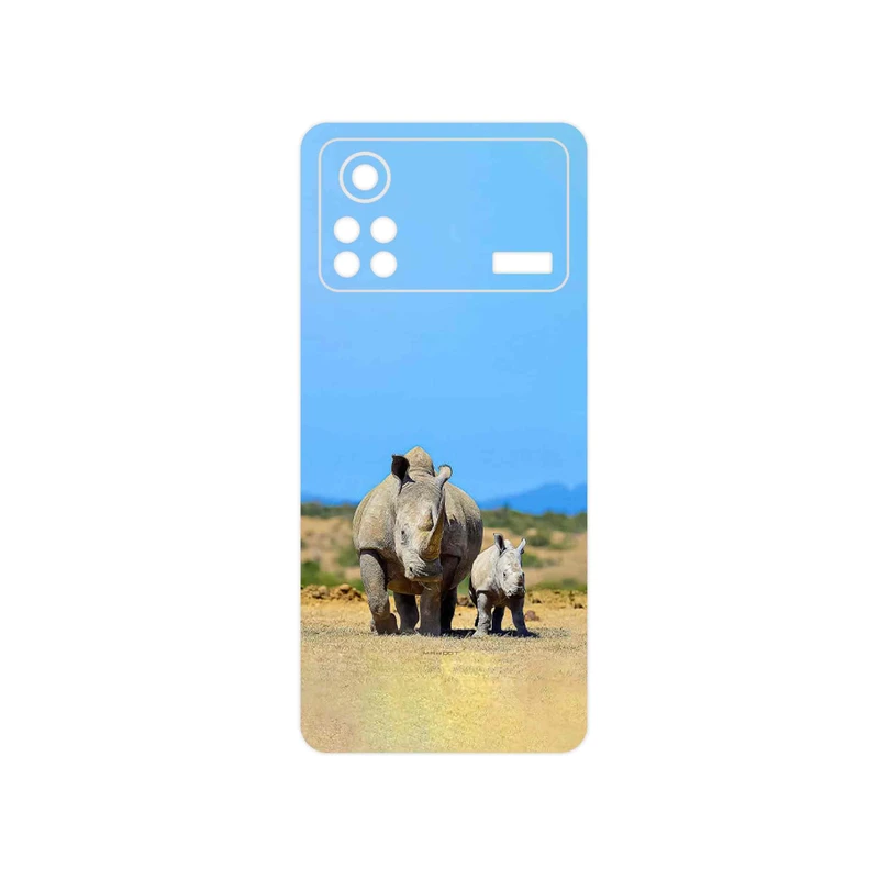 برچسب پوششی ماهوت مدل Rhino مناسب برای گوشی موبایل شیائومی Poco X4 Pro 5G